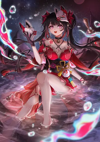 【花火绘画】星火流光
